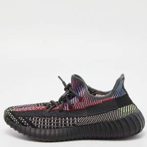 Yeezy x Adidas Multicolor Knit Fabric Boost 350 V2 Yecheil (Non-Reflective) Sneakers Size 38