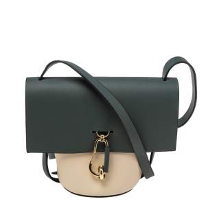 Zac Posen Tricolor Leather Belay Oil Slick Crossbody Bag