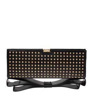 Zac Posen Black  Mila Frame Clutch