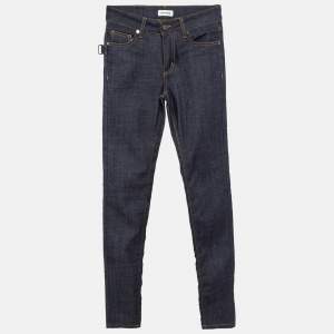 Zadig & Voltaire Navy Blue Denim Skinny Jeans S Waist 25"
