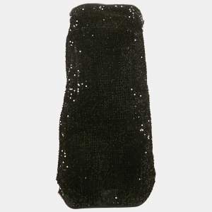 Zadig & Voltaire Black Sequin Raleg Mini Tube Dress M