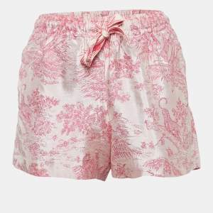 Zadig & Voltaire Pink Jacquard Paxi Jac Toile De Jouy Short S