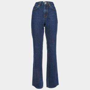 Zadig & Voltaire Defile Blue Denim Wide Leg Jeans M/Waist 31"