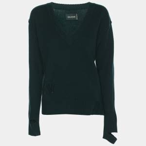 Zadig & Voltaire Green Wool Knit Sweater XS