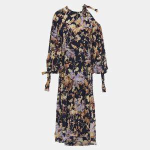 Pre Owned Zimmermann Silk Midi Dress AU 2