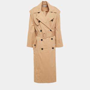 Zimmermann Beige Cotton-Blend Trench Coat XL (3)