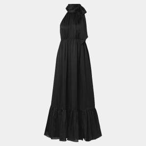 Zimmermann Black Silk Maxi Dress M (1)