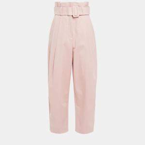 Zimmermann Pink Cotton Tapered Pants L (3)
