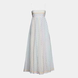 Pre Owned Zimmermann Cotton Midi Dress AU 3