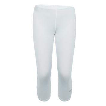 Pre Owned Armani Junior White Swarovski Logo Detail Leggings 5 Yrs
