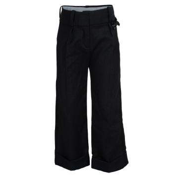 Pre Owned Baby Dior Black Sequinned Bow Detail Pants 5 Yrs