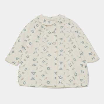 Pre Owned Baby Dior White Cotton A-Line Dress 2-3 Yrs