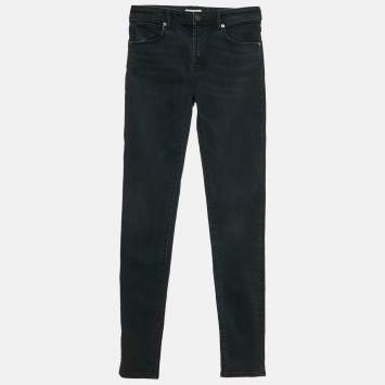 Pre Owned Burberry Children Navy Blue Denim Skinny Jeans 14 Yrs 