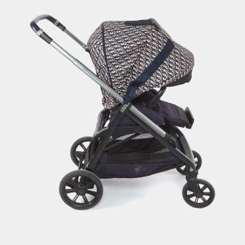 مملوكة مسبقًا Dior x Inglesina Blue/Beige Oblique Technical Fabric Stroller