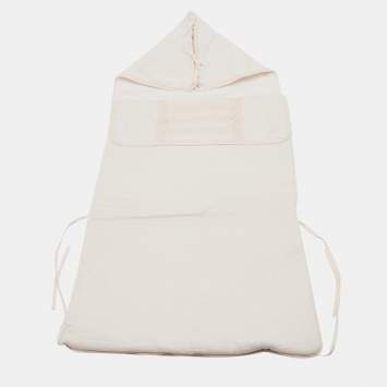 Pre Owned Baby Dior Pink Cotton & Lace Sleeping Bag 