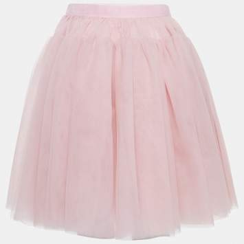 Pre Owned Dolce & Gabbana Pink Tulle Skirt (11-12 Yrs)