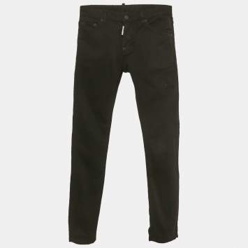 مملوكة مسبقًا Dsquared2 Black Denim Skinny Jeans 12Yrs/Waist 26"