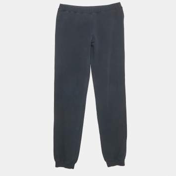 مملوكة مسبقًا بنطال رياضي جيرسي أزرق غوتشي للأطفال 12 سنة