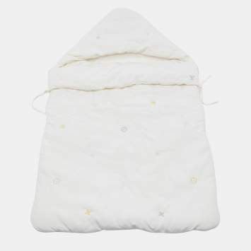 Pre Owned Louis vuitton Ivory Silk Nid d'ange Baby Sleeping Bag