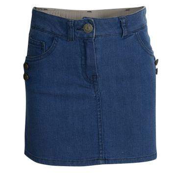 Pre Owned Little Marc Jacobs Indigo Denim Mini Skirt 10 Yrs