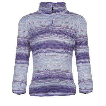 Pre Owned Missoni Purple Striped Long Sleeve Collared T-Shirt 10 Yrs