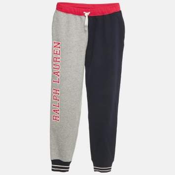 Pre Owned Polo Ralph Lauren Kids Multicolor Cotton Joggers L/12-14Yrs