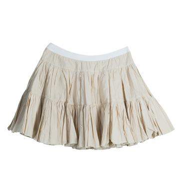 Roma e Tosca Beige Cotton Skirt 12 Yrs
