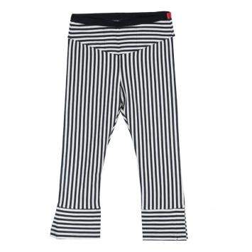 Roma e Tosca Monochrome Striped Leggings 11 Yrs 