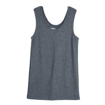 Roma e Tosca Grey Melange Sleeveless Tank Top 10 Yrs