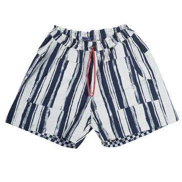 Roma e Tosca Blue & White Striped Adjustable Shorts 14 Yrs 
