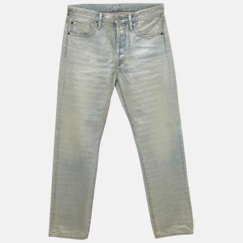 مملوكة مسبقًا Acne Studios Blue Denim 1996 Regular Fit Jeans M/ Waist 32"