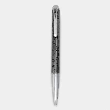 مملوكة مسبقًا Aigner Silver Tone Metal Bellini Pieno Ballpoint Pen