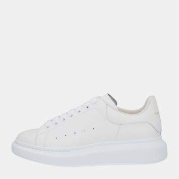 Pre Owned Alexander McQueen White Oversized Sneakers Size EU 44