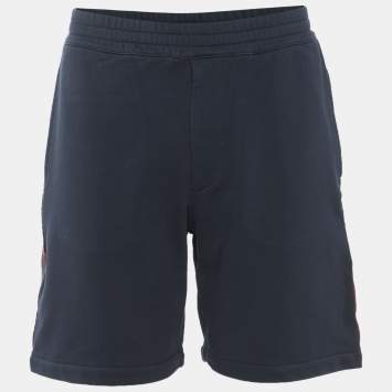 مملوكة مسبقًا Alexander McQueen Blue Cotton Short S