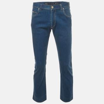 Armani Collezioni Blue Denim Slim Fit Jeans M Waist 32"