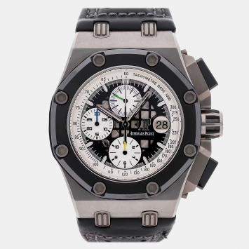 Pre-Owned Audemars Piguet Royal Oak Offshore Rubens Barrichello II Limited Edition 26078IO.OO.D001VS.01