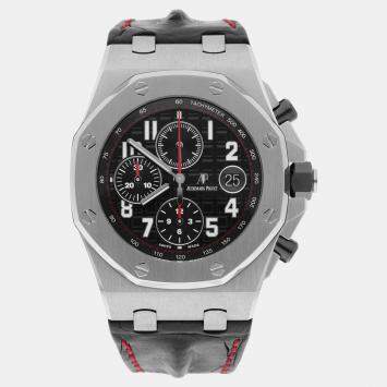 Audemars Piguet Royal Oak Offshore 26470ST Automatic Black Stainless Steel Men's Wristwatch 42 mm