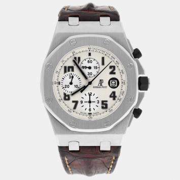 Pre Owned Audemars Piguet Royal Oak Offshore 26020ST.OO.D091CR.01 Automatic Silver Stainless Steel Men's Wristwatch 42 mm