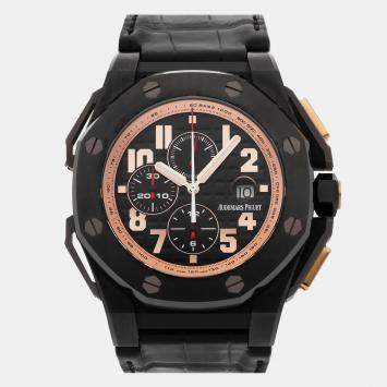 Pre Owned Pre-Owned Audemars Piguet Royal Oak Offshore Arnold Schwarzenegger The Legacy Chronograph 26378IO.OO.A001KE.01