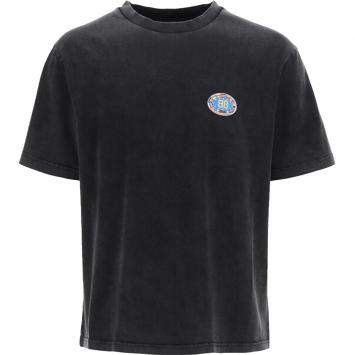 Pre Owned Balenciaga Grey BB Regular T-Shirt Size M