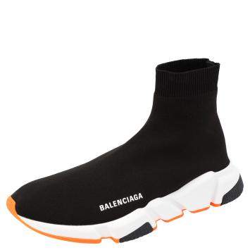 مملوكة مسبقًا Balenciaga White Speed Trainers Size 42