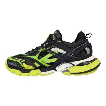 مملوكة مسبقًا Balenciaga Black/Yellow Track 2.0 Sneakers EU 40