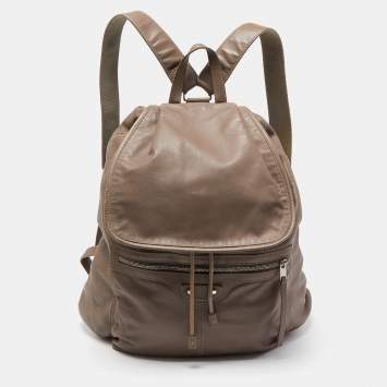 Pre Owned Balenciaga Mauve Leather Classic Hardware Traveller Backpack