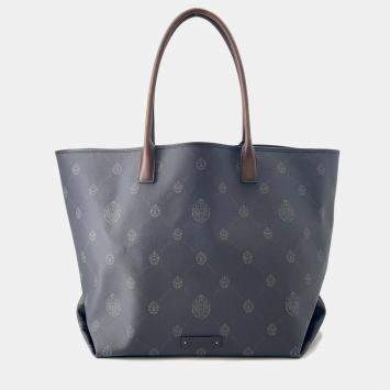 Pre Owned Berluti Venice Pure Tote Bag Black Pvc Leather