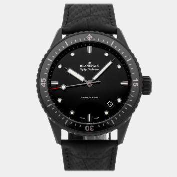 Pre Owned Pre-Owned Blancpain Fifty Fathoms Bathyscaphe 5000-0130-B52A