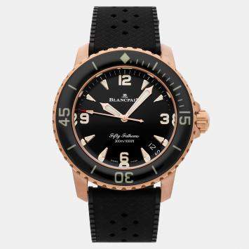 Pre Owned Pre-Owned Blancpain Fifty Fathoms 5010-36B30-B64A Automatic   Men's Watch 43 mm