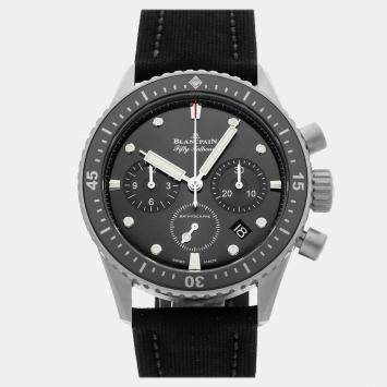Pre Owned Pre-Owned Blancpain Fifty Fathoms Bathyscaphe Flyback Chronograph 5200-1110-B52A