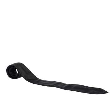 Pre Owned Boss By Hugo Boss Black Silk Classic Tie