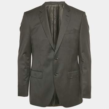 Pre Owned Boss By Hugo Boss Grey Wool T-Harvers2 Blazer L