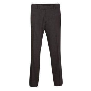 Pre Owned Boss By Hugo Boss Grey Wool Blend Tailored Trousers XXL